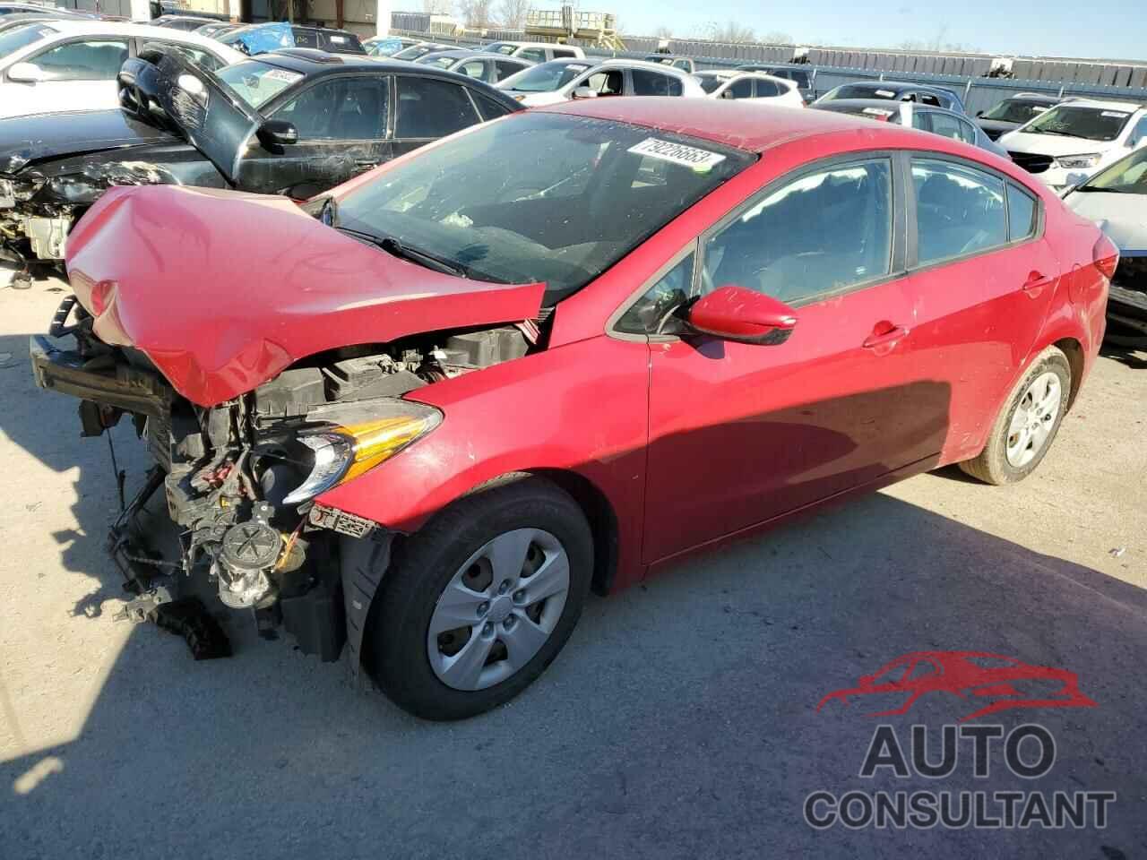 KIA FORTE 2016 - KNAFK4A65G5476494