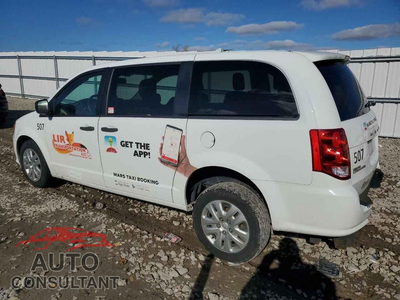 DODGE CARAVAN 2019 - 2C4RDGBG4KR664986