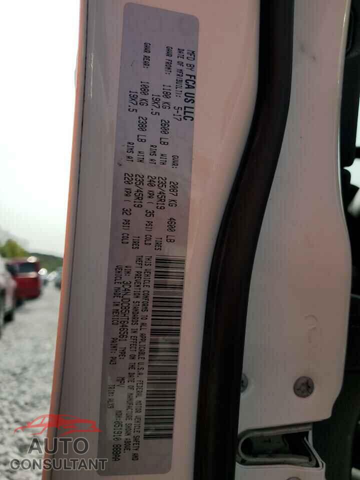 JEEP COMPASS 2017 - 3C4NJDCB5HT646561