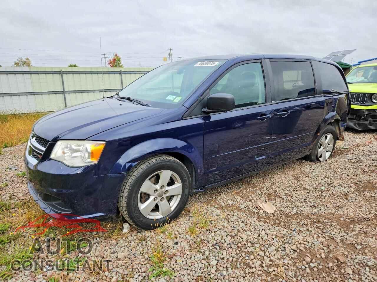 DODGE CARAVAN 2013 - 2C4RDGBG0DR726239