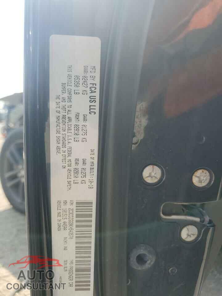 DODGE CHALLENGER 2019 - 2C3CDZGG9KH543570