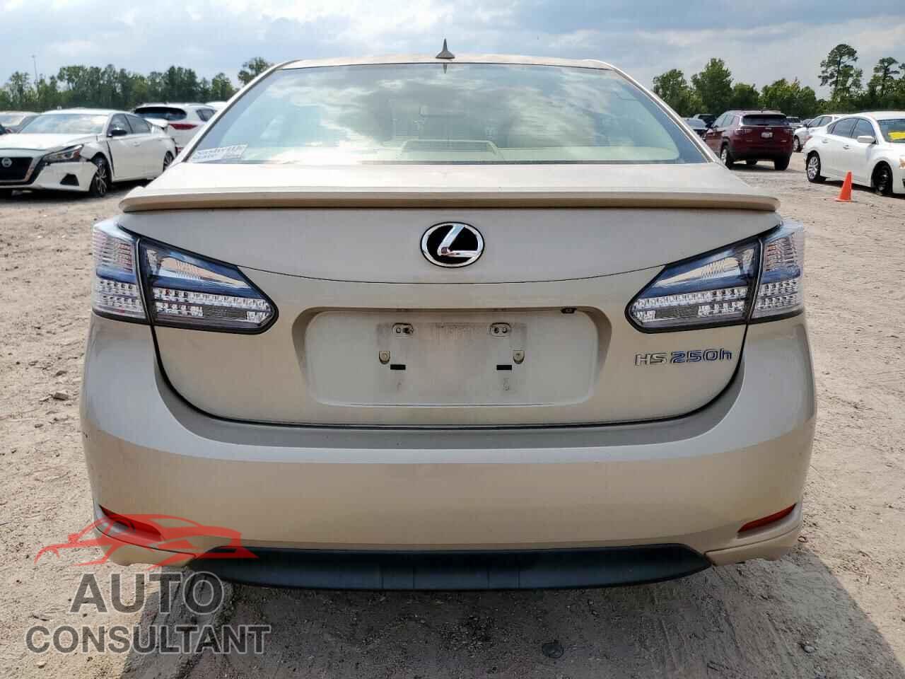 LEXUS HS 2011 - JTHBB1BAXB2045385