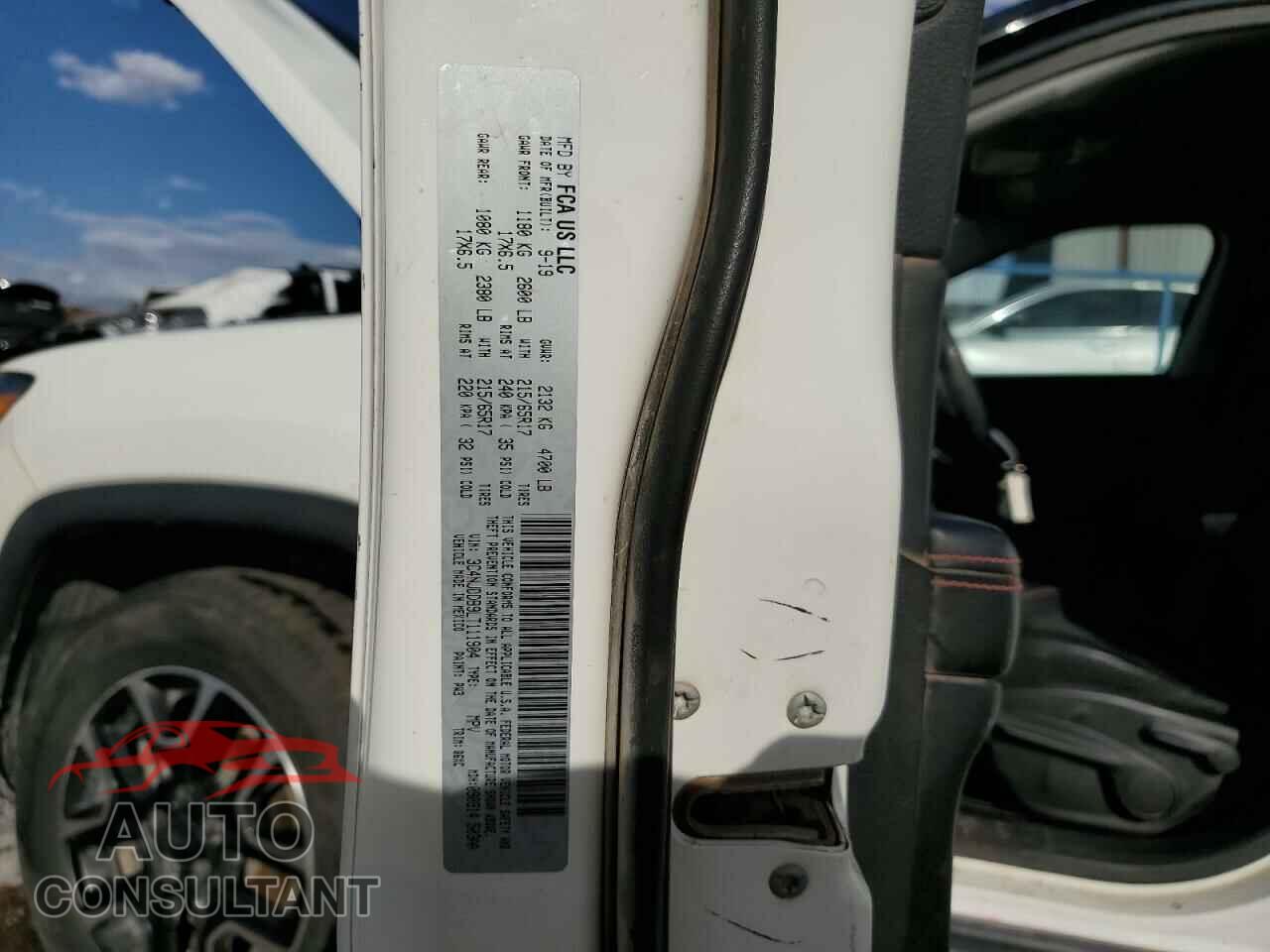 JEEP COMPASS 2020 - 3C4NJDDB9LT111904