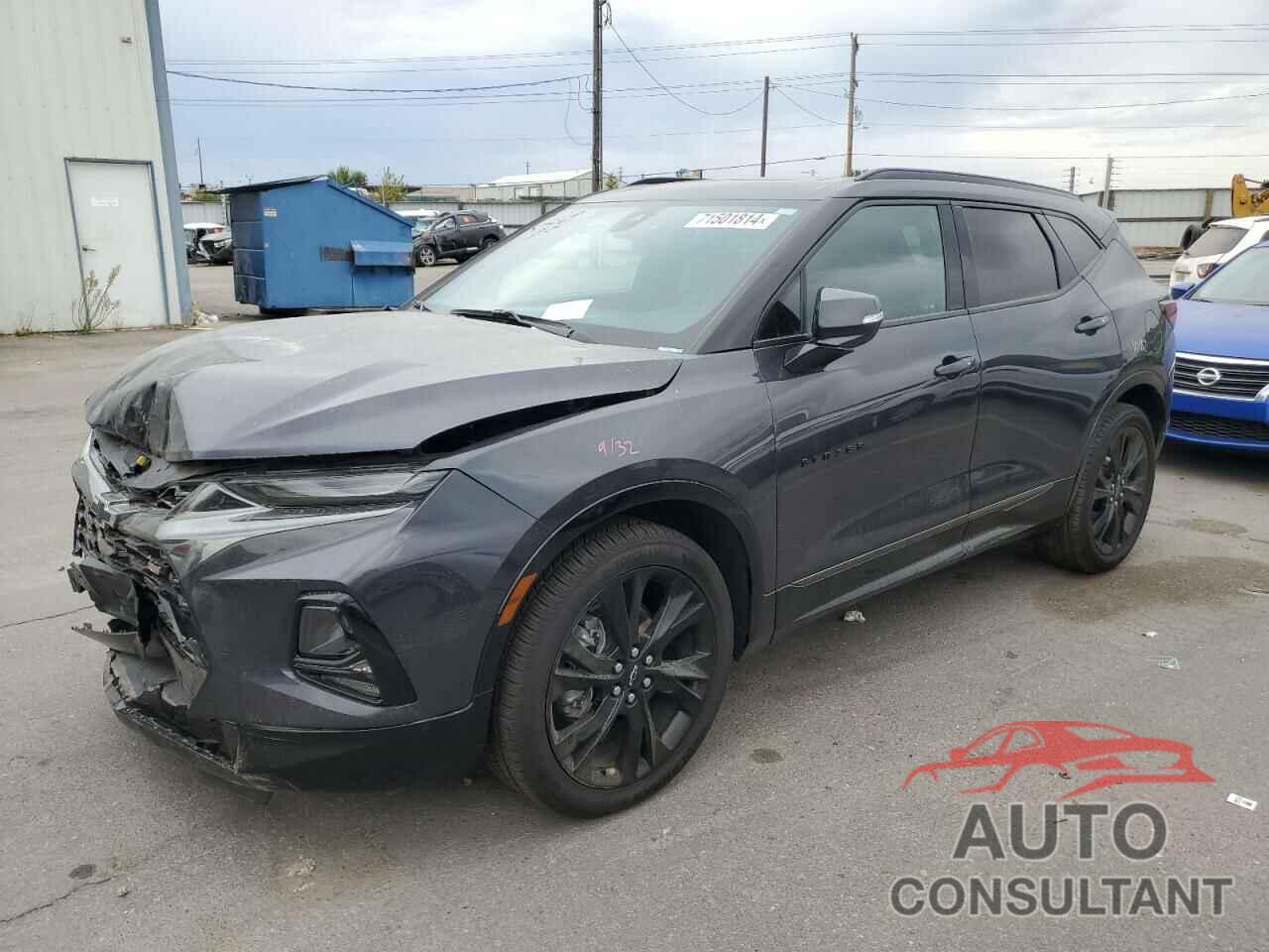 CHEVROLET BLAZER 2021 - 3GNKBKRS0MS584585