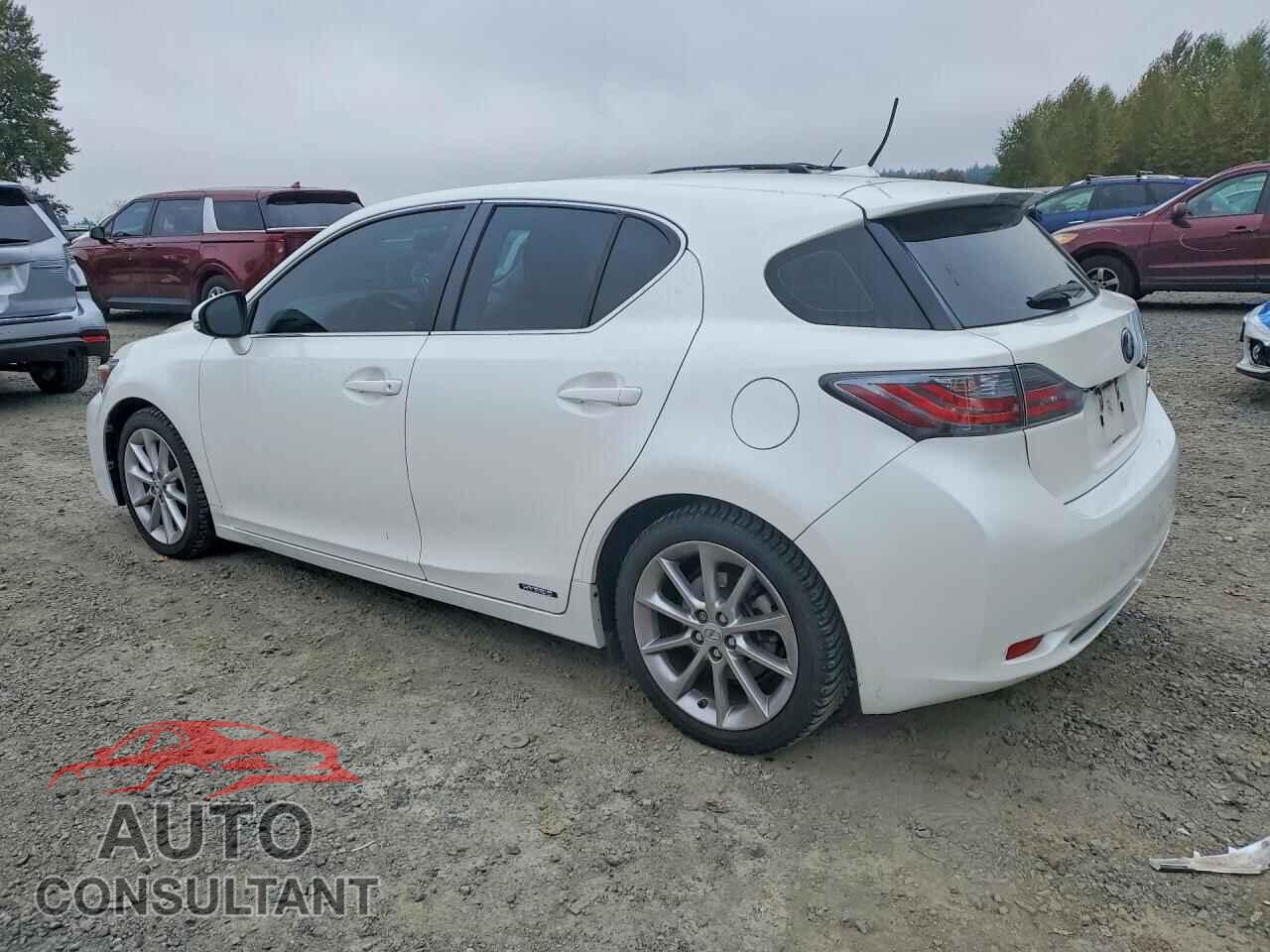 LEXUS CT 200 2012 - JTHKD5BH9C2092665