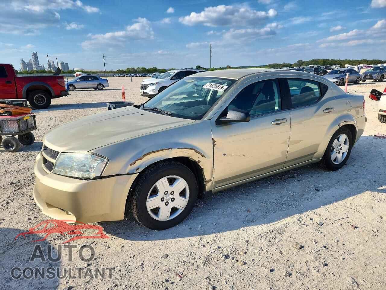 DODGE AVENGER 2010 - 1B3CC4FB8AN198286