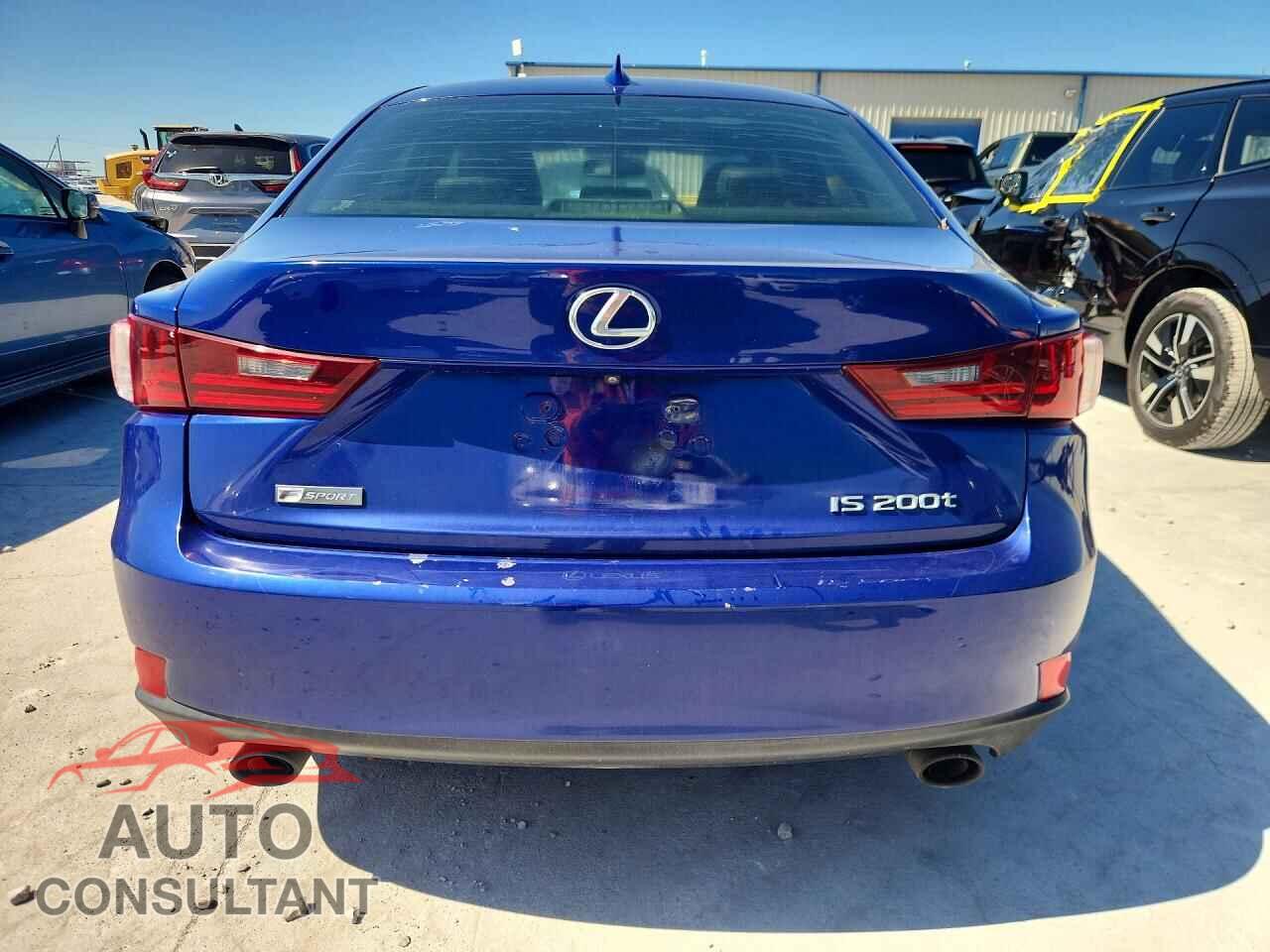 LEXUS IS 2016 - JTHBA1D24G5010100