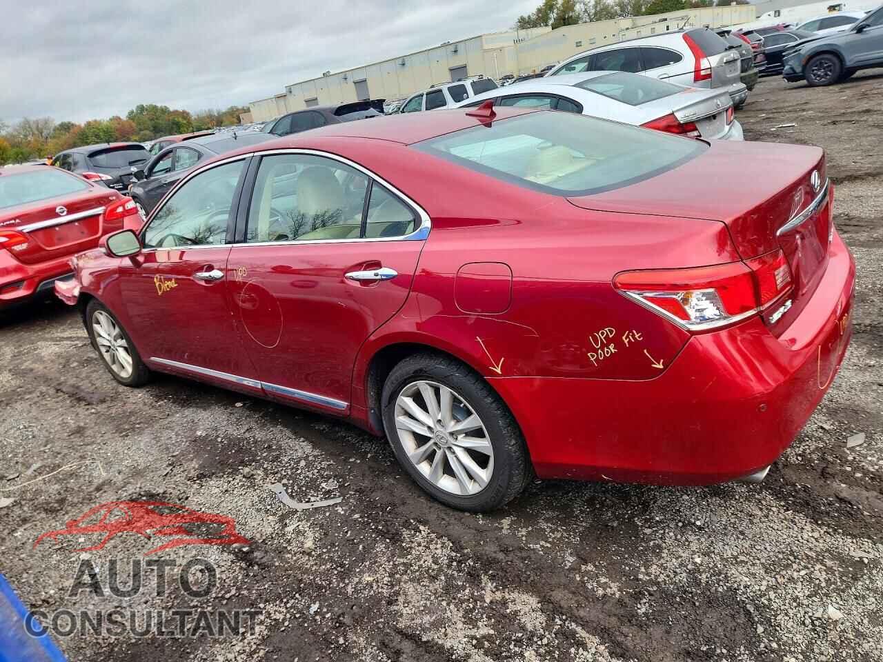LEXUS ES350 2010 - JTHBK1EG5A2392072