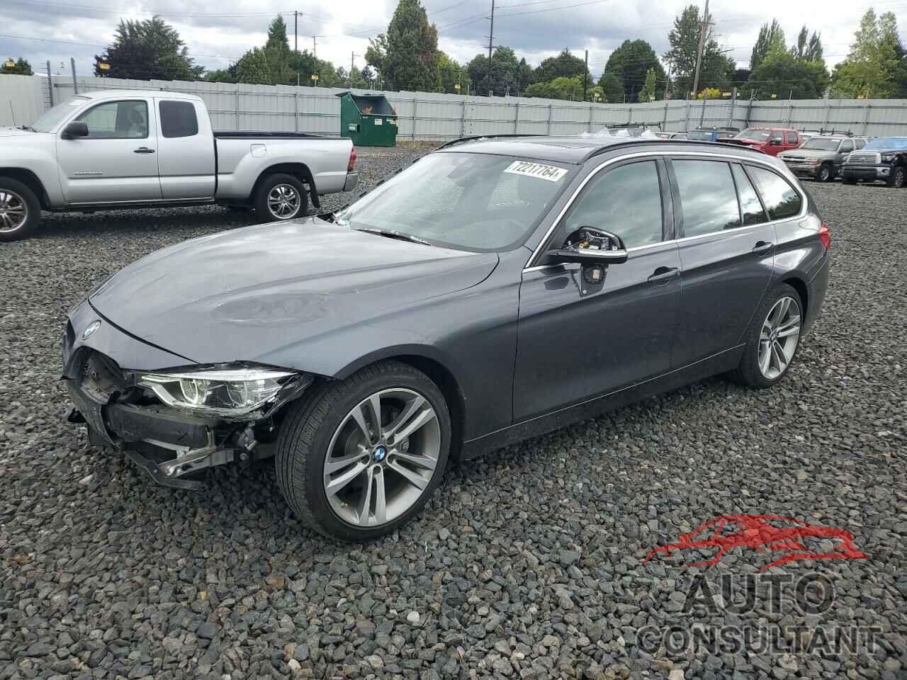 BMW 3 SERIES 2018 - WBA8K3C53JA023917