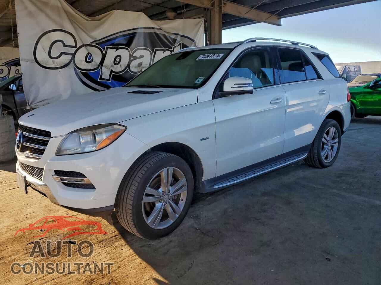 MERCEDES-BENZ M-CLASS 2012 - 4JGDA5HB3CA003499