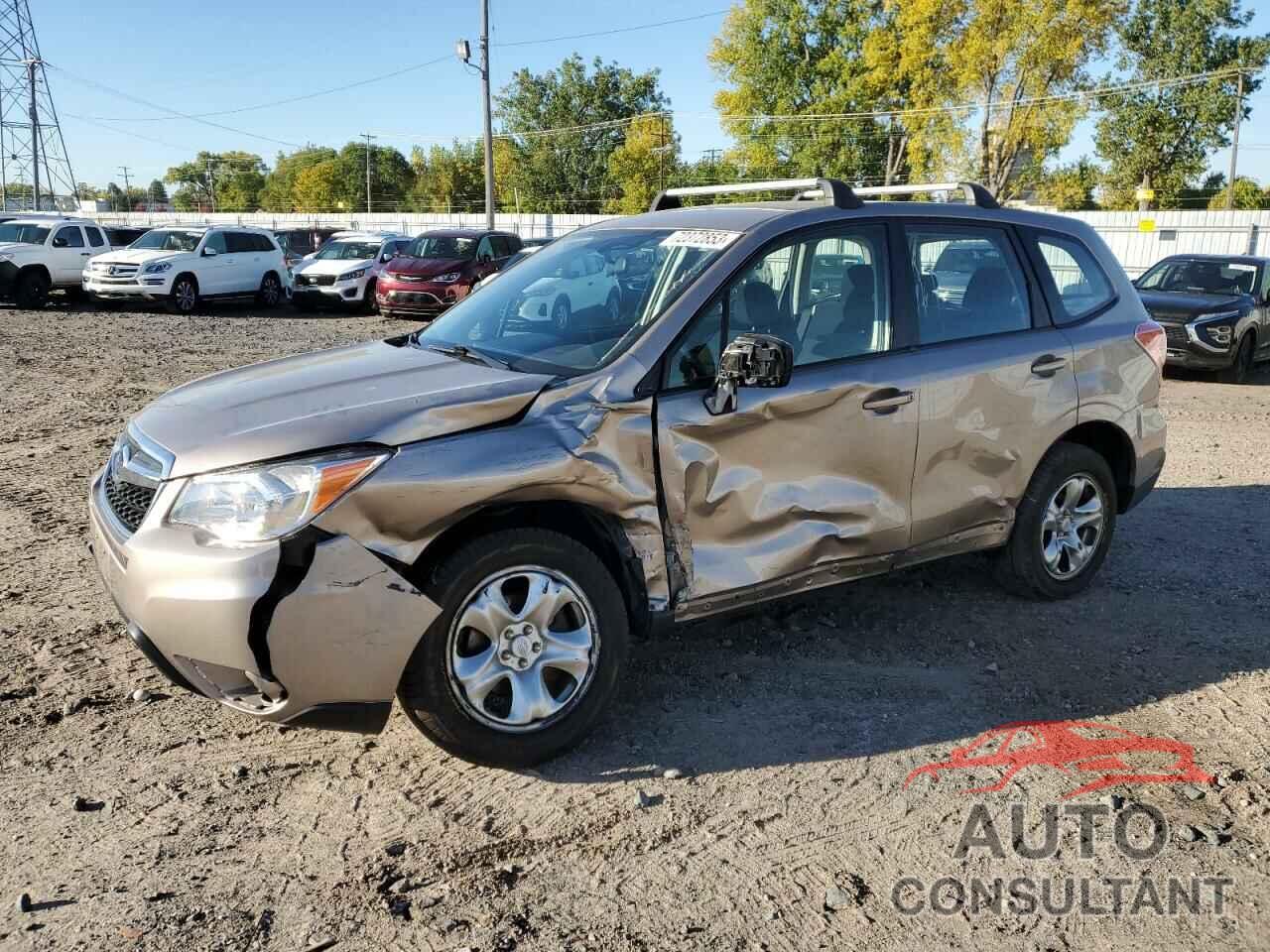 SUBARU FORESTER 2016 - JF2SJAAC0GG499874