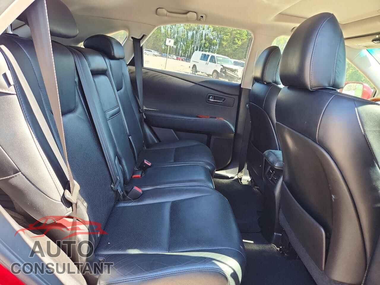 LEXUS RX350 2010 - 2T2ZK1BAXAC034432