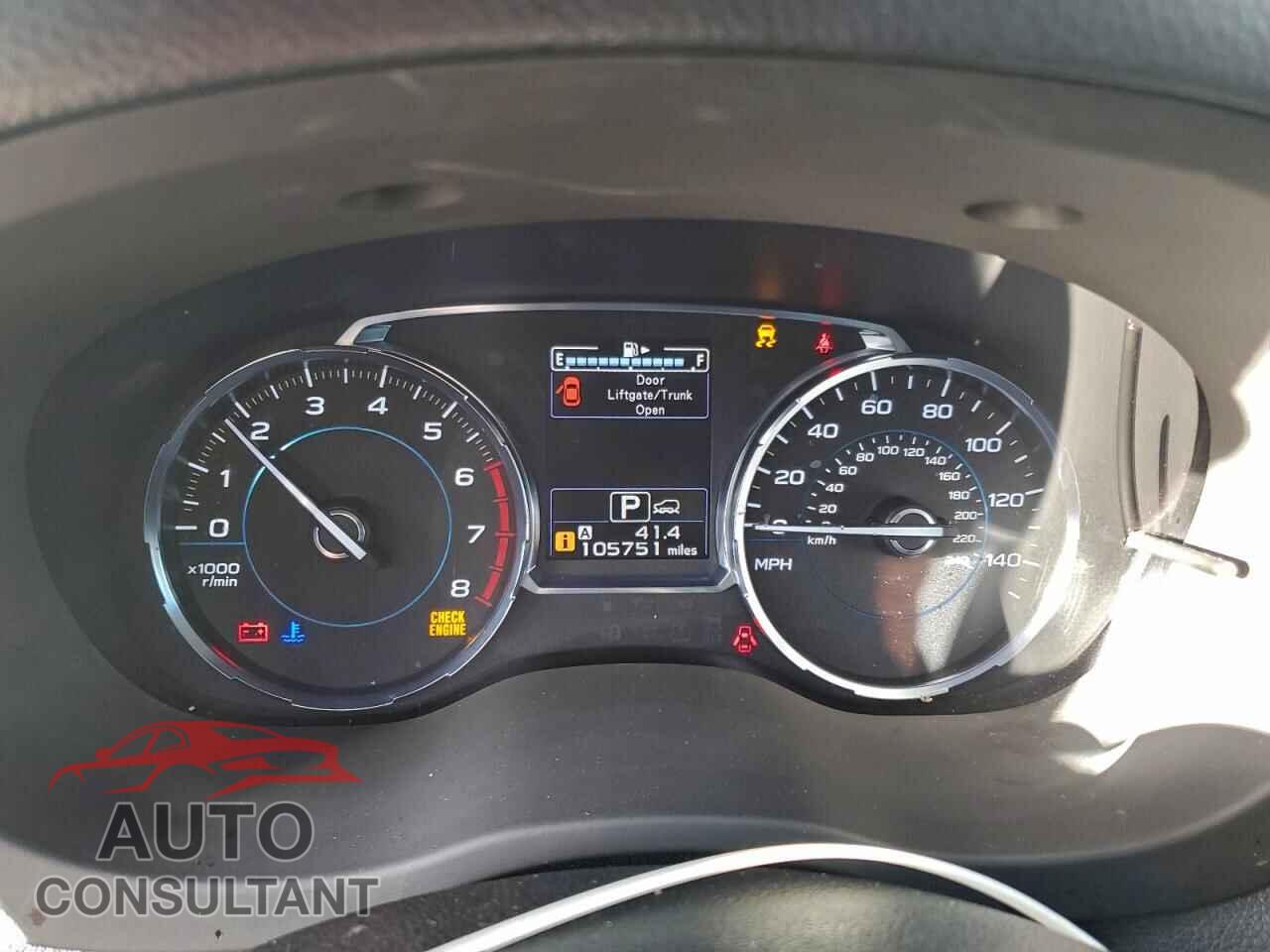 SUBARU FORESTER 2017 - JF2SJAJC8HH809104