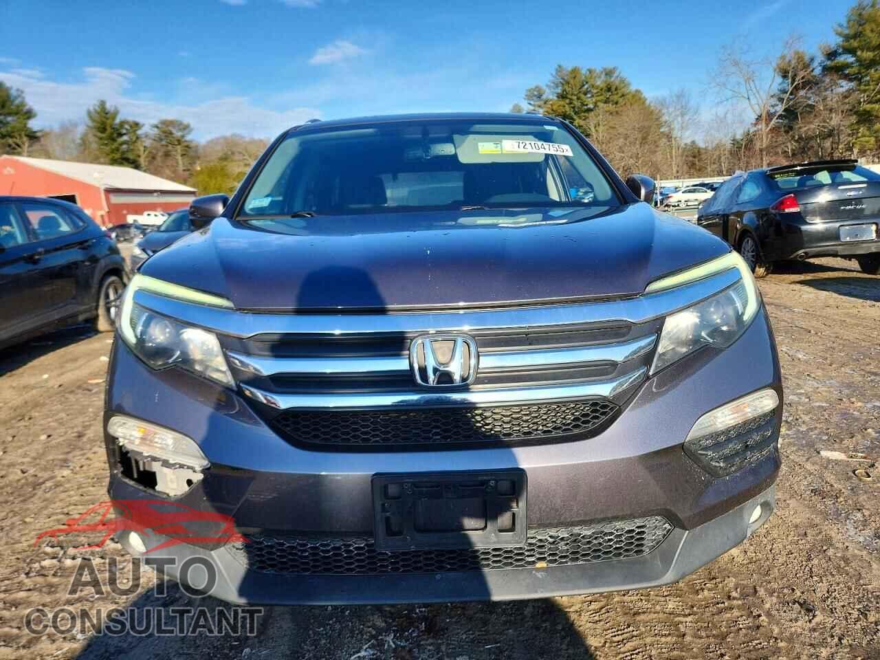 HONDA PILOT 2017 - 5FNYF6H59HB088631