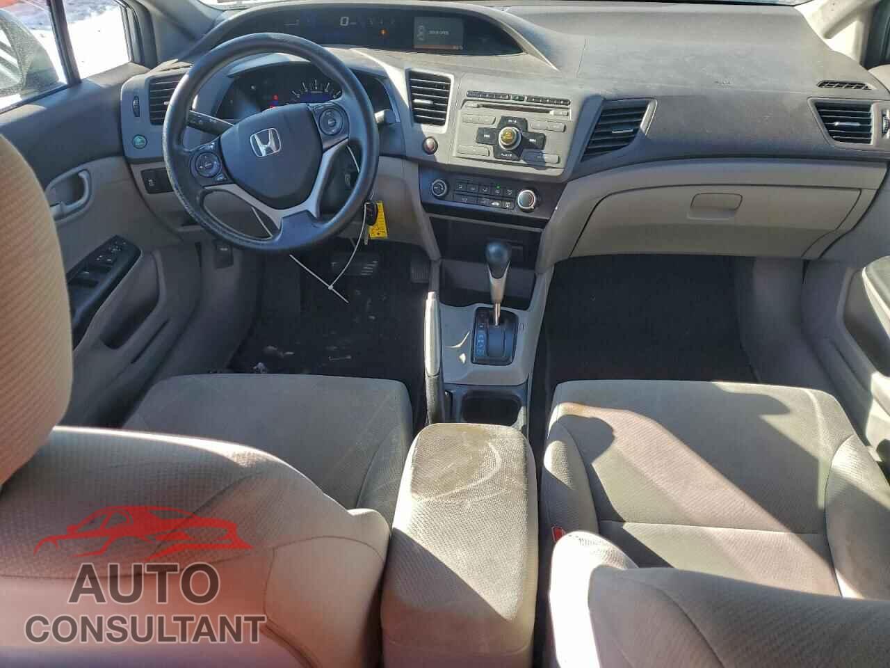 HONDA CIVIC 2012 - 19XFB2F57CE339319