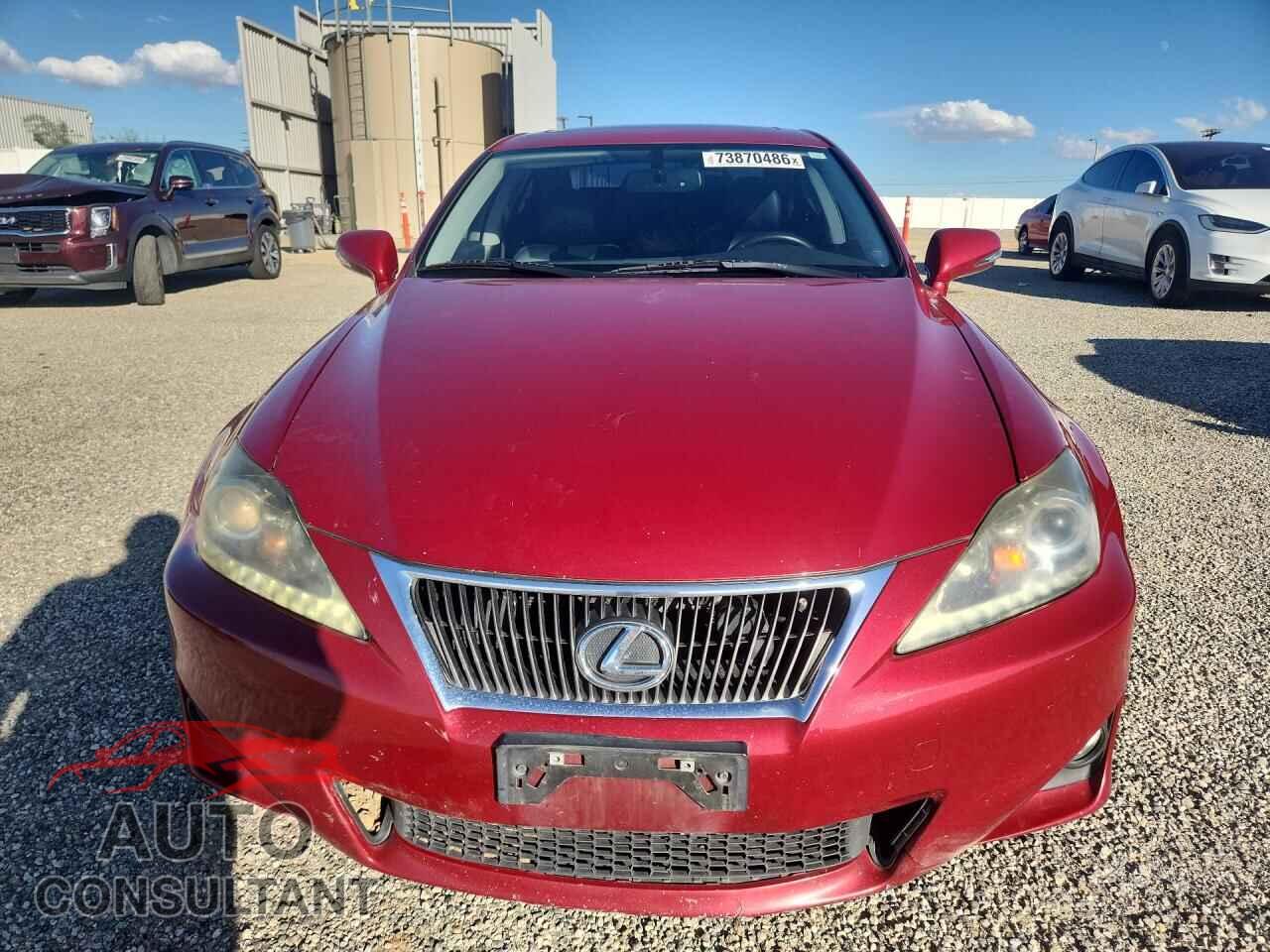 LEXUS IS 2011 - JTHBF5C28B5147706