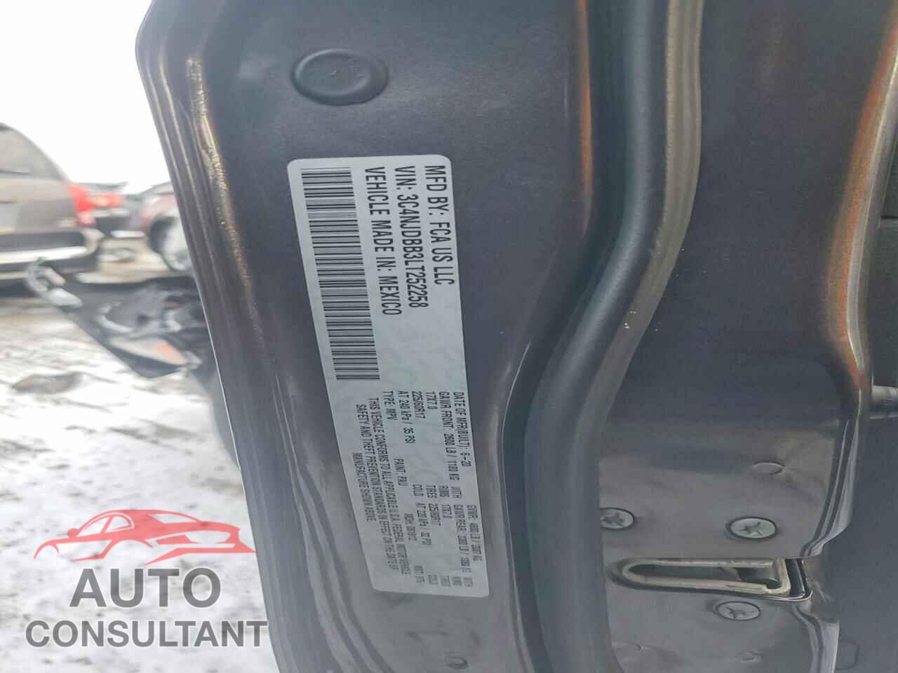 JEEP COMPASS 2020 - 3C4NJDBB3LT252258