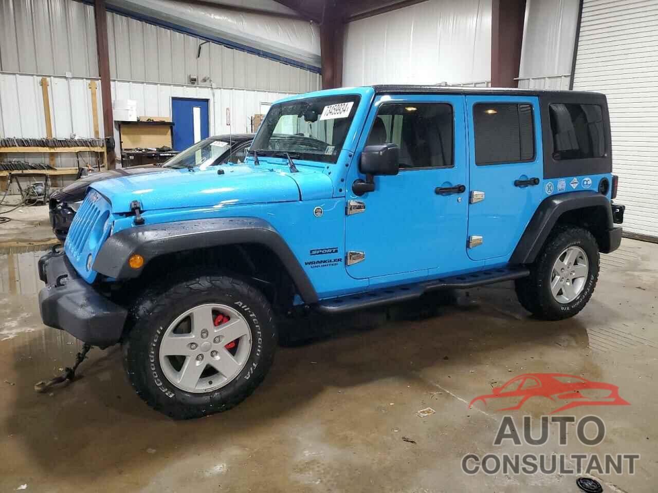 JEEP WRANGLER 2017 - 1C4BJWDG3HL645008