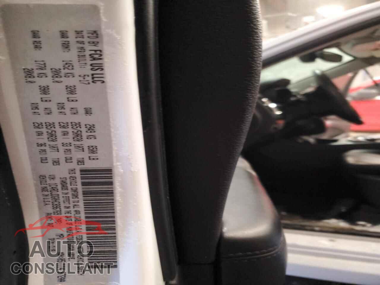 DODGE DURANGO 2017 - 1C4RDJDG0HC896769