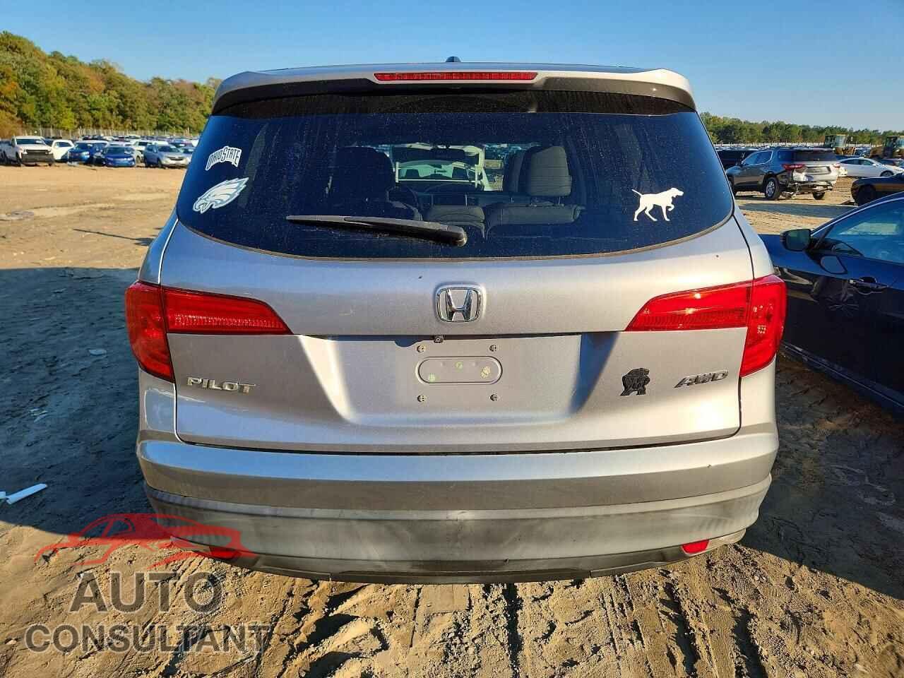HONDA PILOT 2017 - 5FNYF6H54HB023282