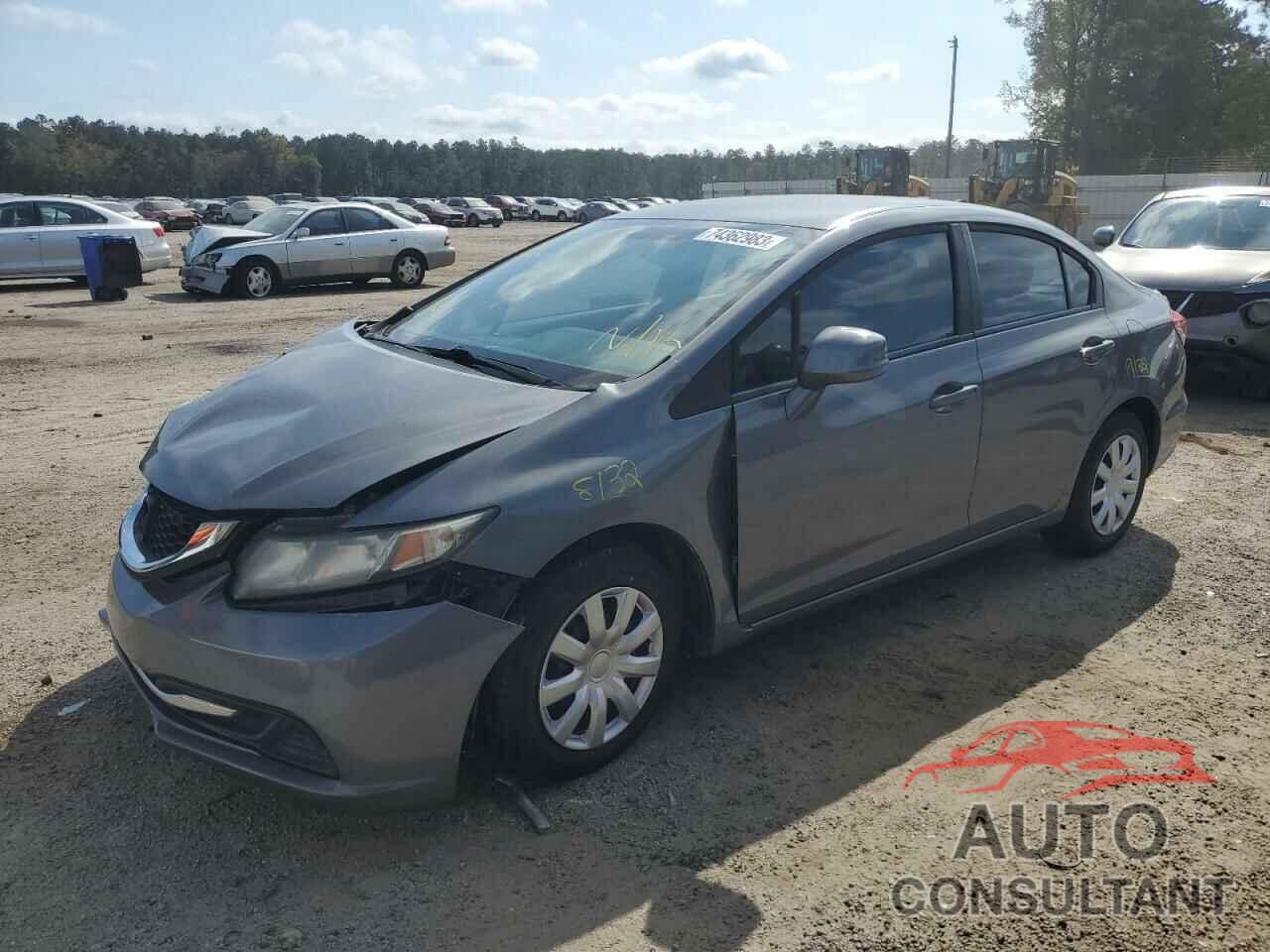HONDA CIVIC 2013 - 19XFB2F53DE011753