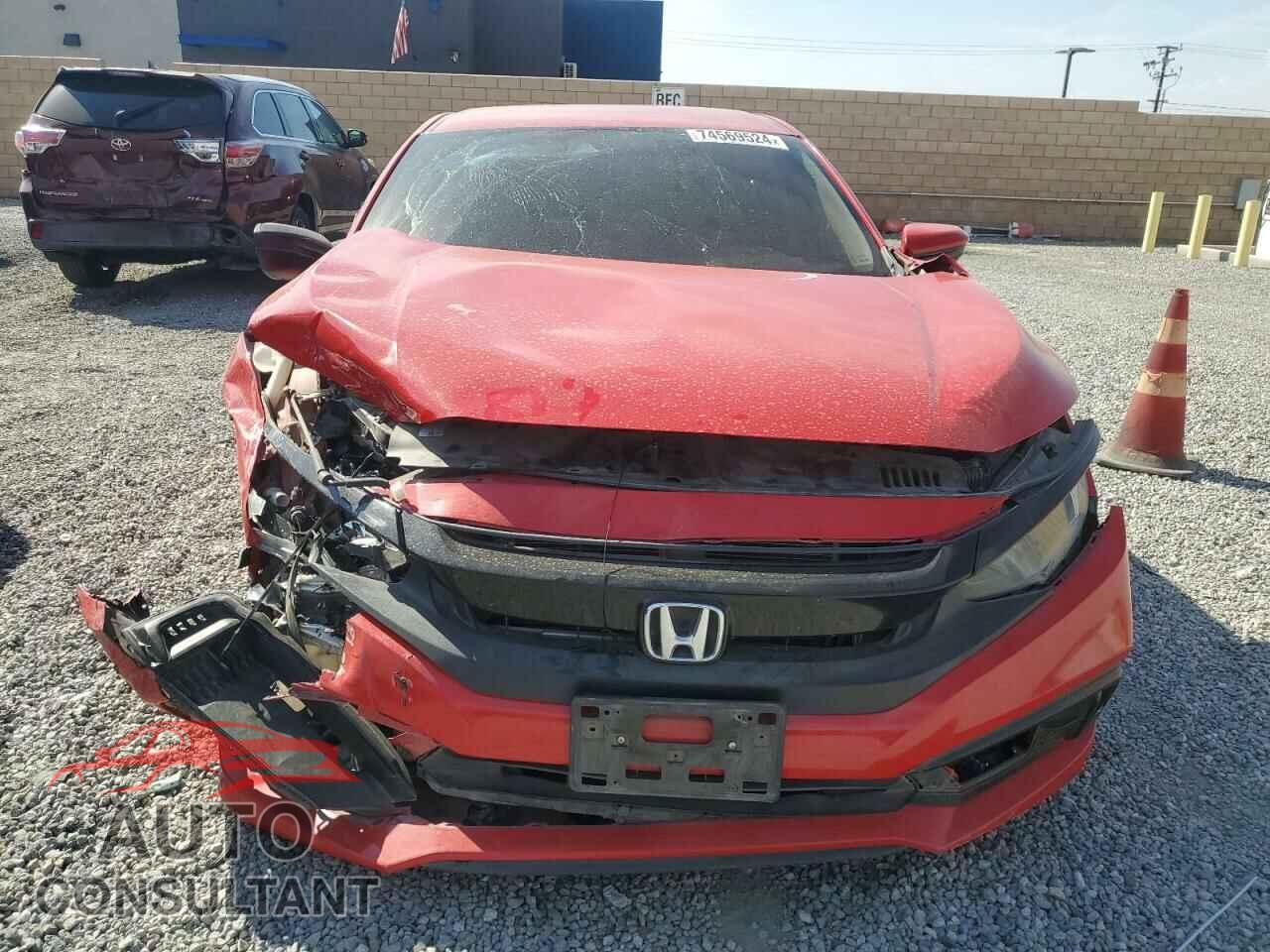 HONDA CIVIC 2019 - 2HGFC2F60KH559105