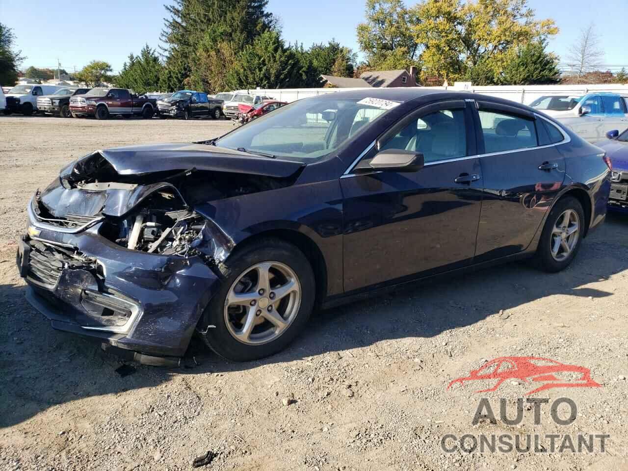 CHEVROLET MALIBU 2017 - 1G1ZB5ST0HF225414