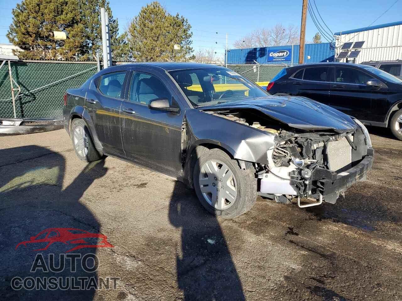 DODGE AVENGER 2013 - 1C3CDZAB4DN624581