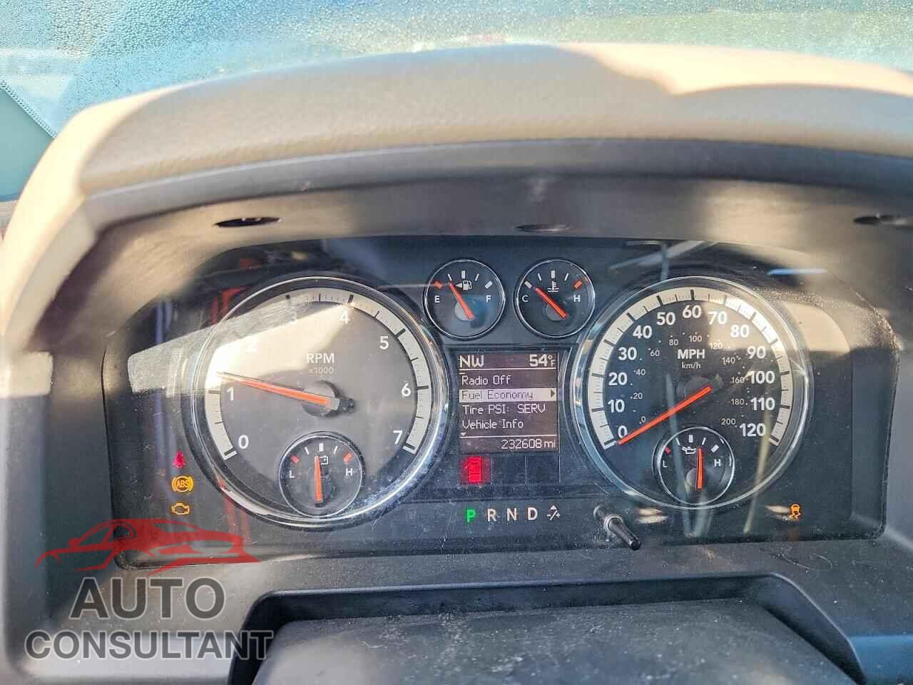 DODGE RAM 1500 2012 - 1C6RD6LTXCS268297