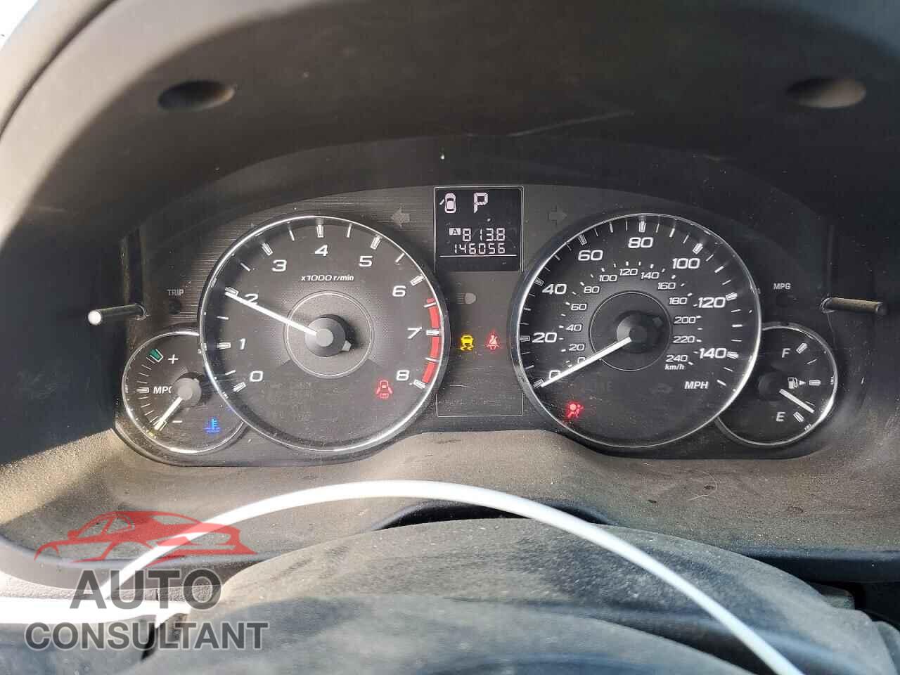 SUBARU OUTBACK 2011 - 4S4BRBCC4B3376200