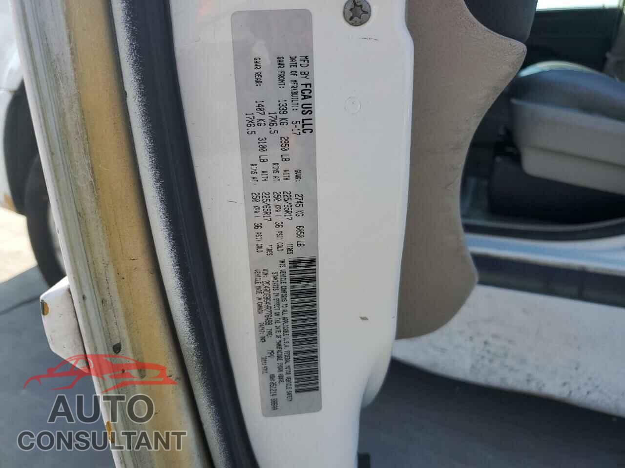 DODGE CARAVAN 2017 - 2C4RDGBG4HR776499