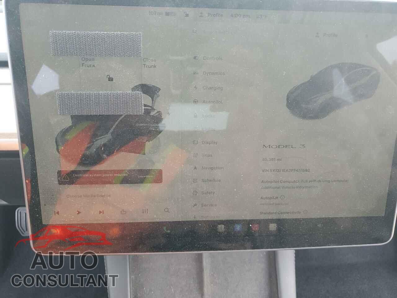 TESLA MODEL 3 2023 - 5YJ3E1EA0PF451592