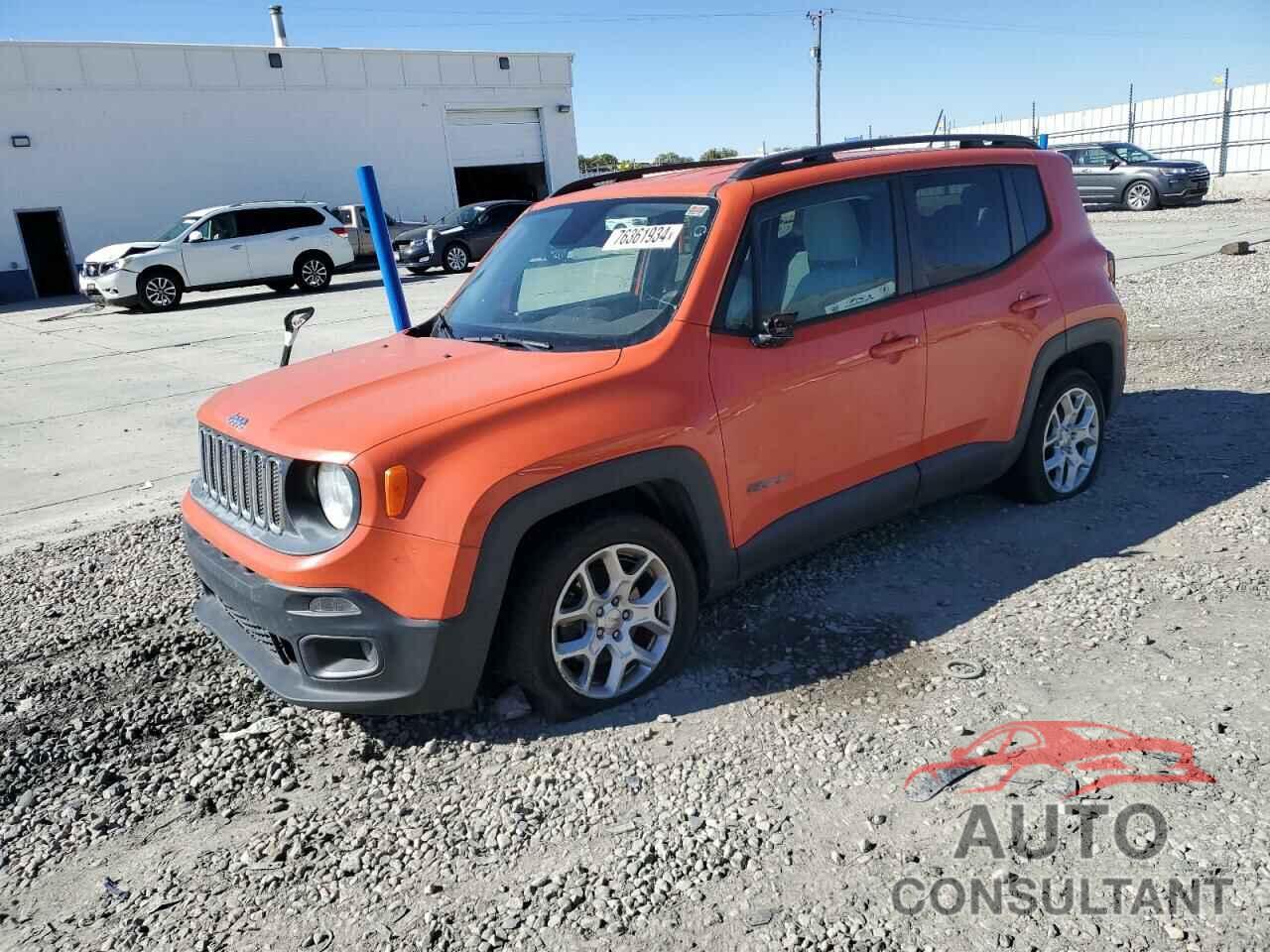 JEEP RENEGADE 2016 - ZACCJABT9GPD85201
