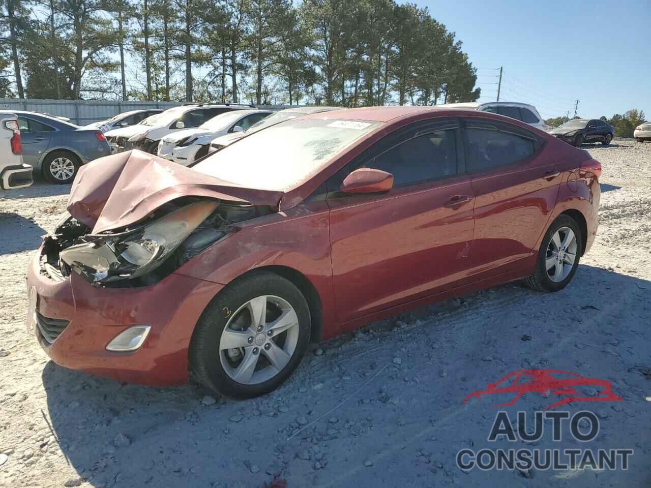 HYUNDAI ELANTRA 2013 - KMHDH4AE4DU761040