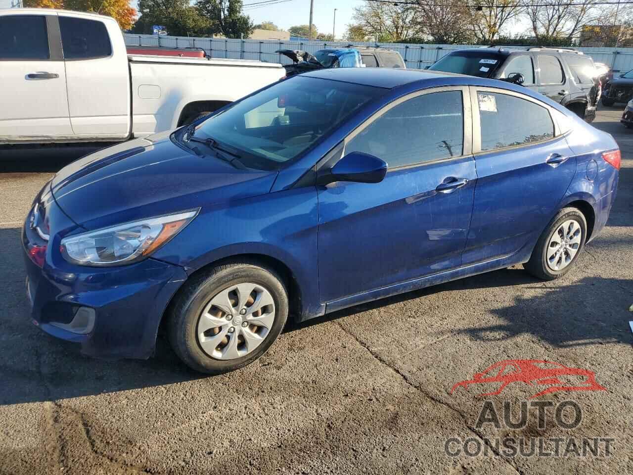 HYUNDAI ACCENT 2017 - KMHCT4AE8HU186182