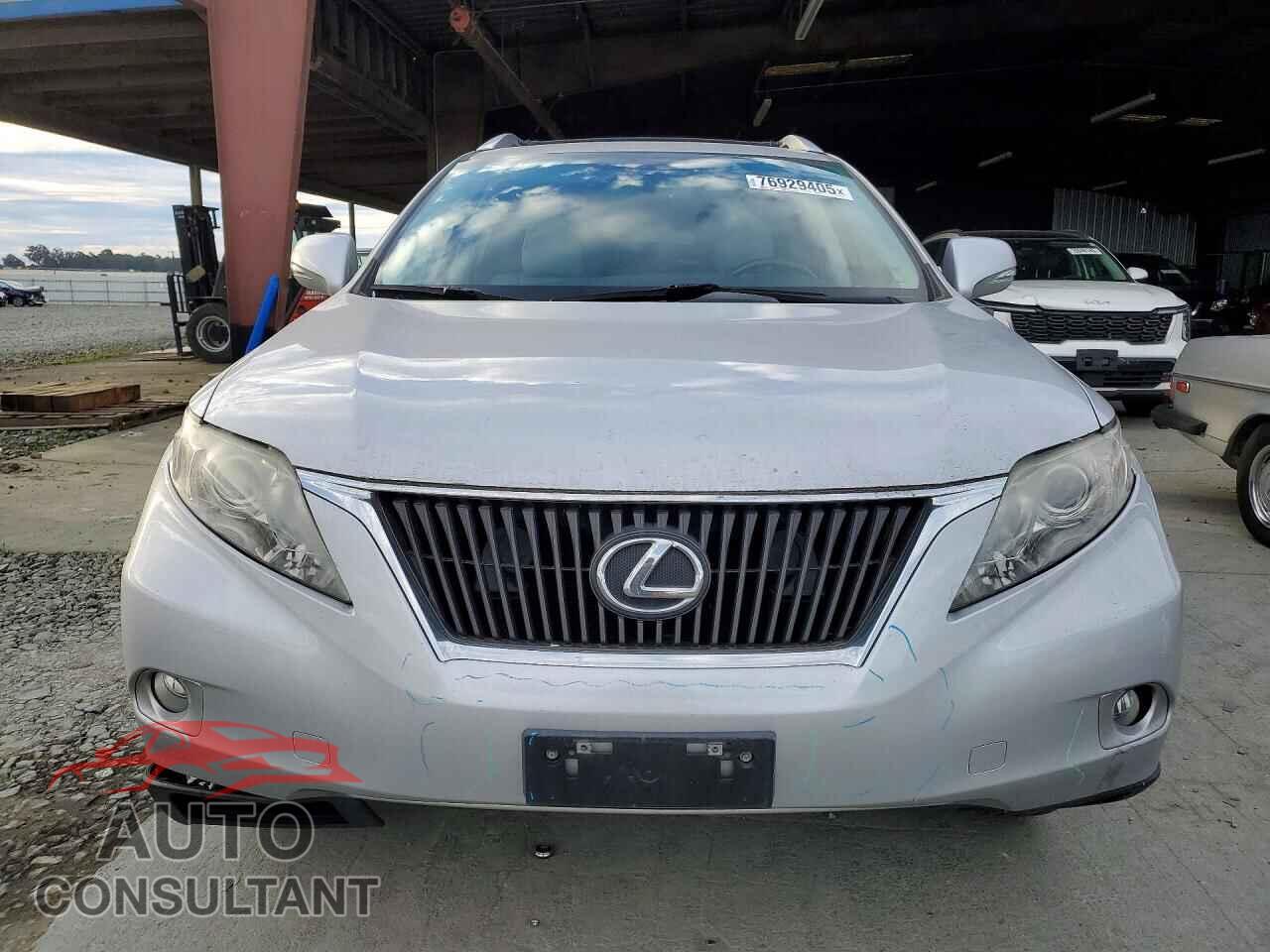 LEXUS RX350 2010 - 2T2BK1BA3AC034077