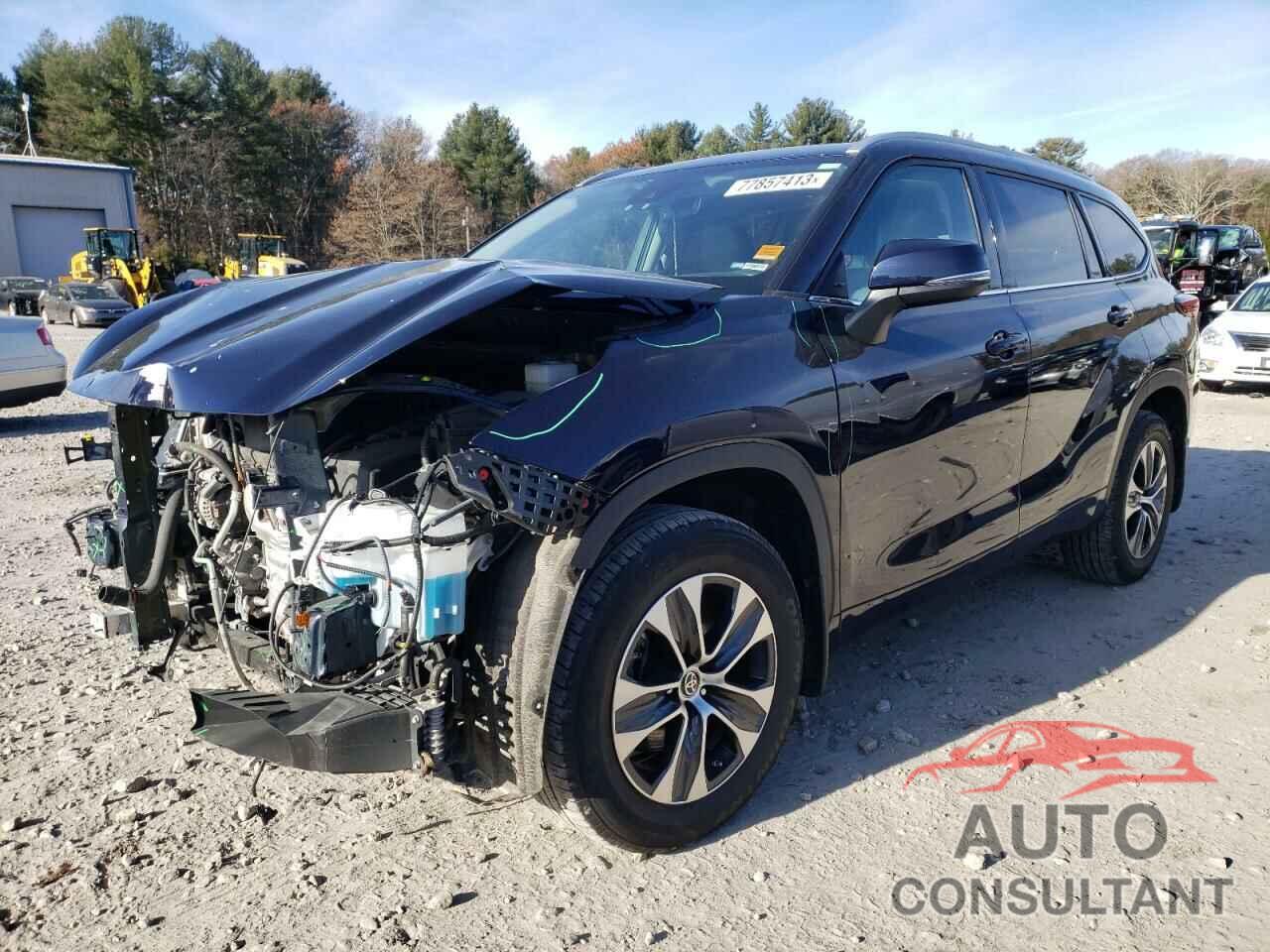 TOYOTA HIGHLANDER 2022 - 5TDGZRBH1NS561548