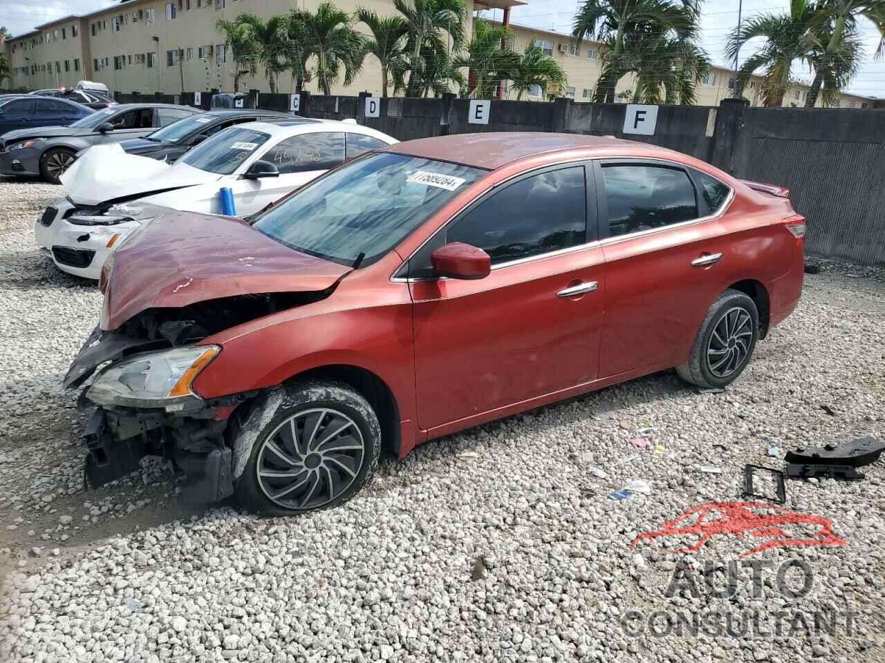 NISSAN SENTRA 2014 - 3N1AB7AP1EY305980