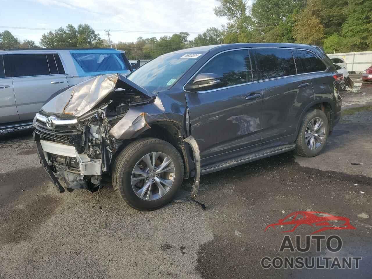 TOYOTA HIGHLANDER 2015 - 5TDZKRFH8FS114238