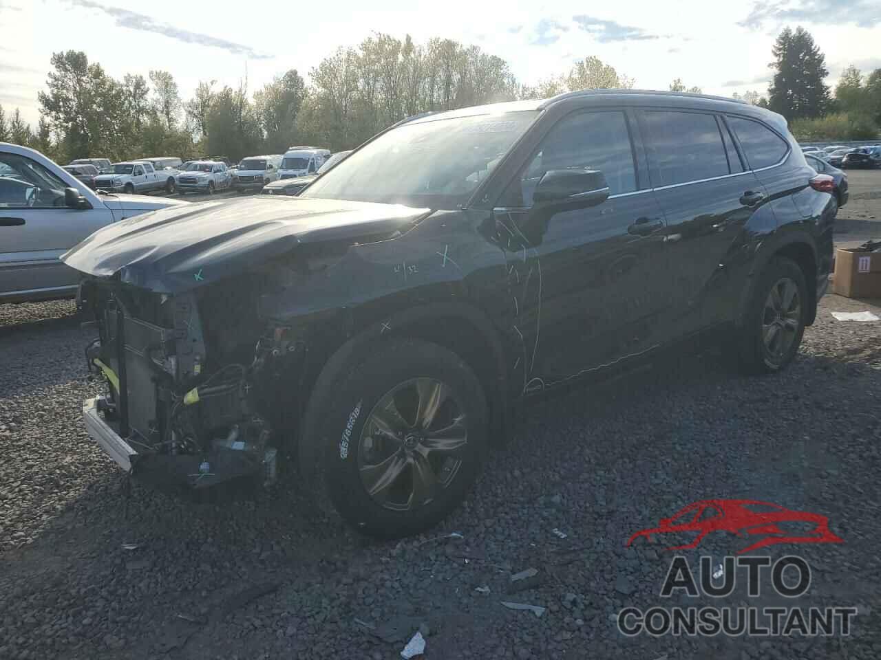 TOYOTA HIGHLANDER 2022 - 5TDABRCH4NS541691