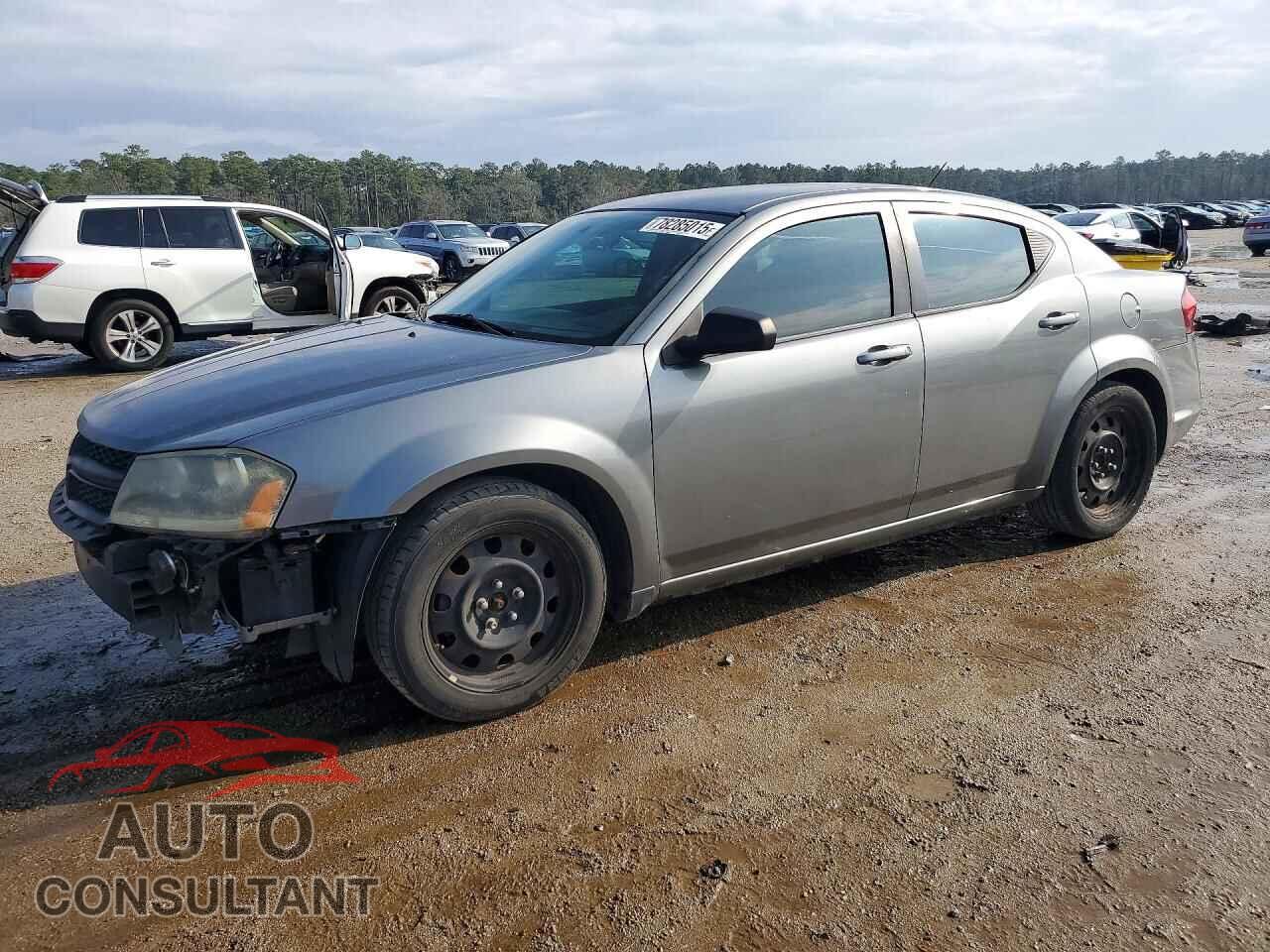 DODGE AVENGER 2012 - 1C3CDZAB6CN324751