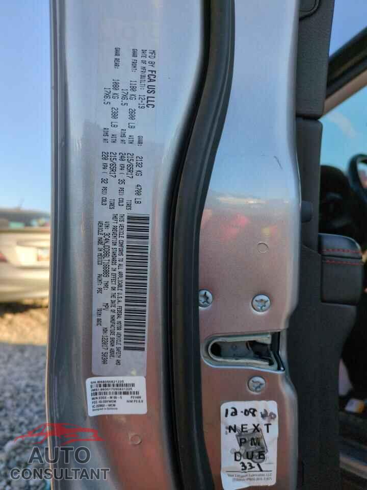 JEEP COMPASS 2020 - 3C4NJDDB6LT166889