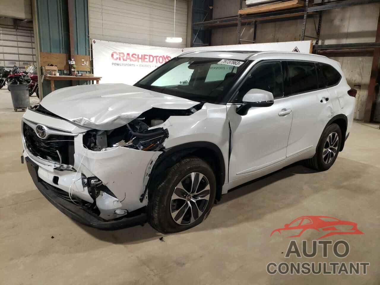 TOYOTA HIGHLANDER 2022 - 5TDGZRBH6NS595078