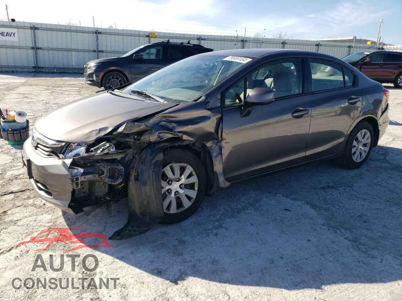 HONDA CIVIC 2012 - 19XFB2F59CE106588