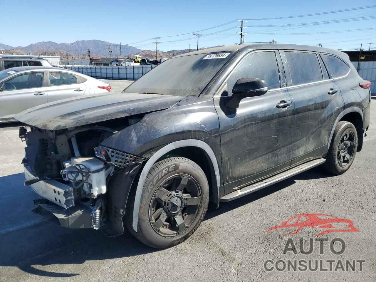 TOYOTA HIGHLANDER 2021 - 5TDCZRBH2MS070161
