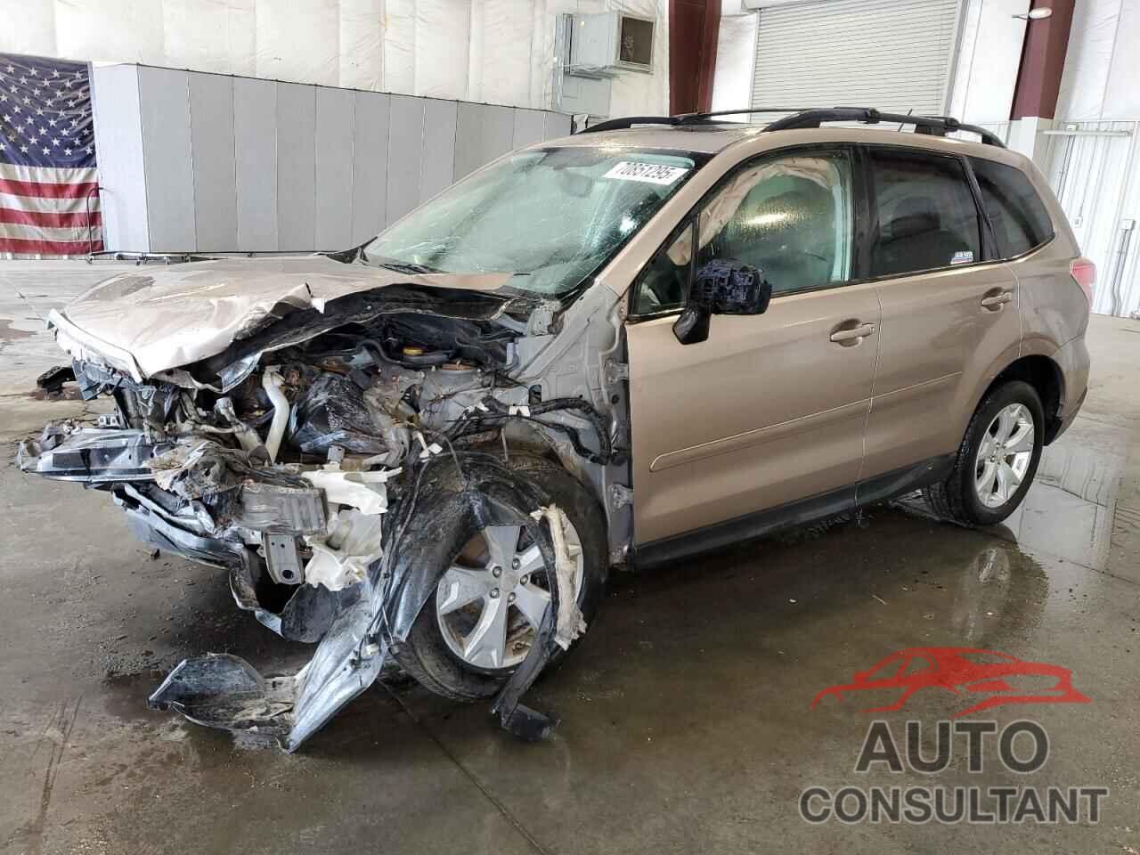 SUBARU FORESTER 2015 - JF2SJADC3FH408505