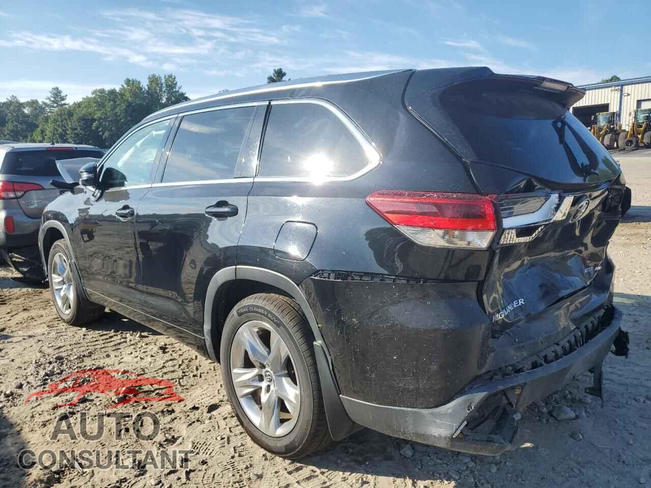 TOYOTA HIGHLANDER 2018 - 5TDDZRFH6JS860136