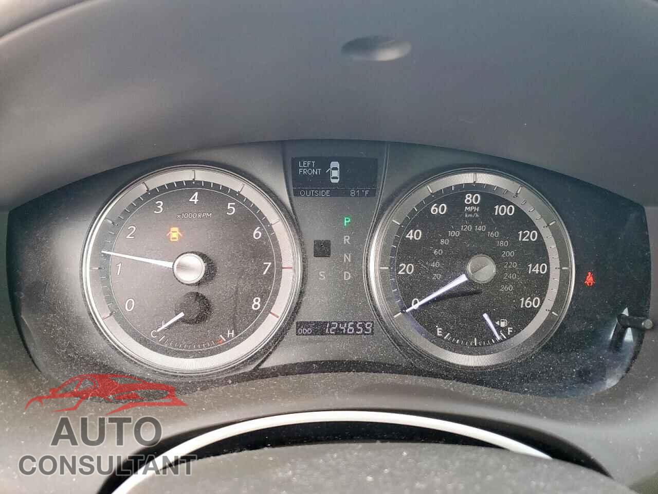 LEXUS ES350 2012 - JTHBK1EG8C2479791
