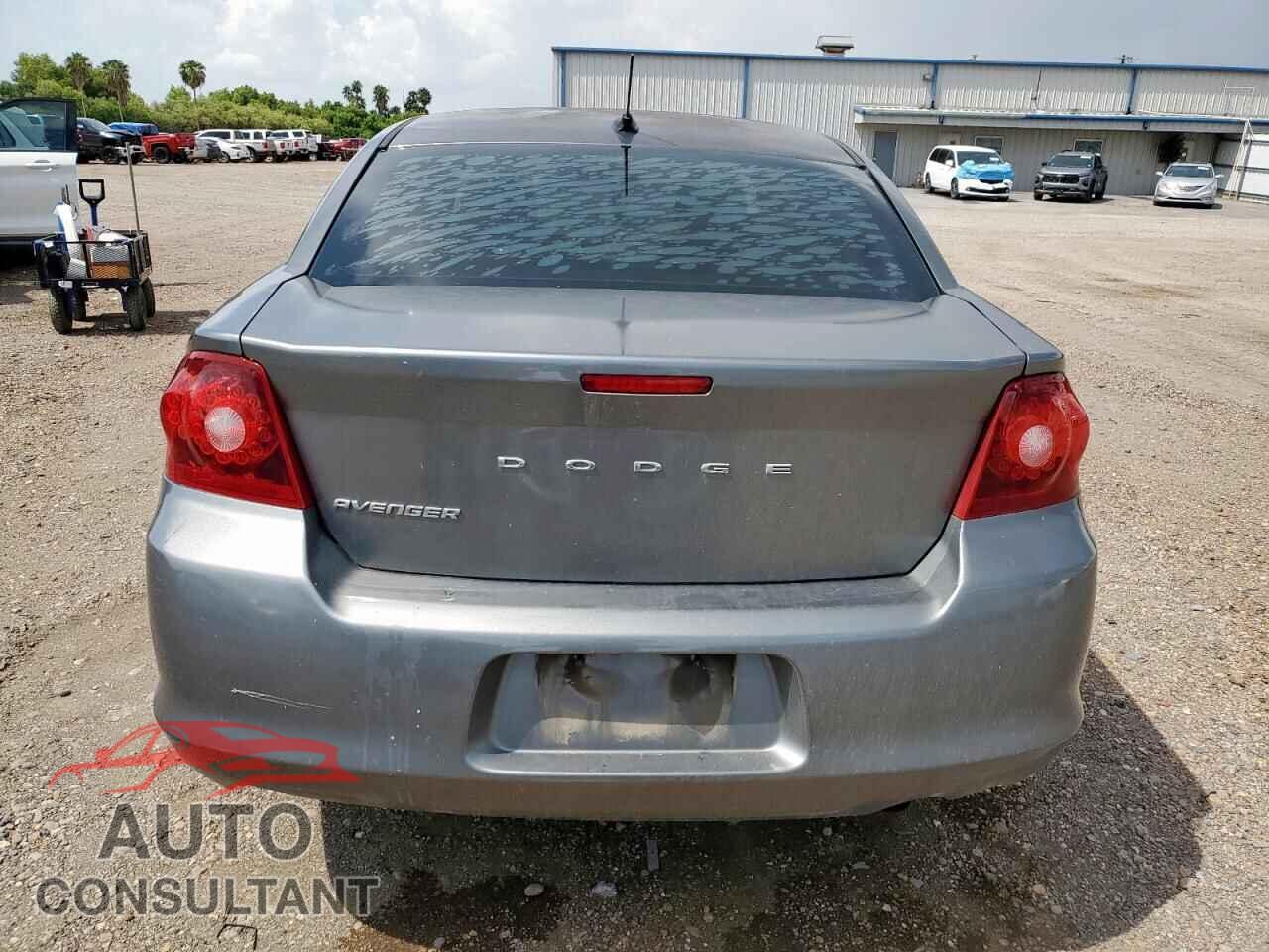 DODGE AVENGER 2012 - 1C3CDZCB5CN153598