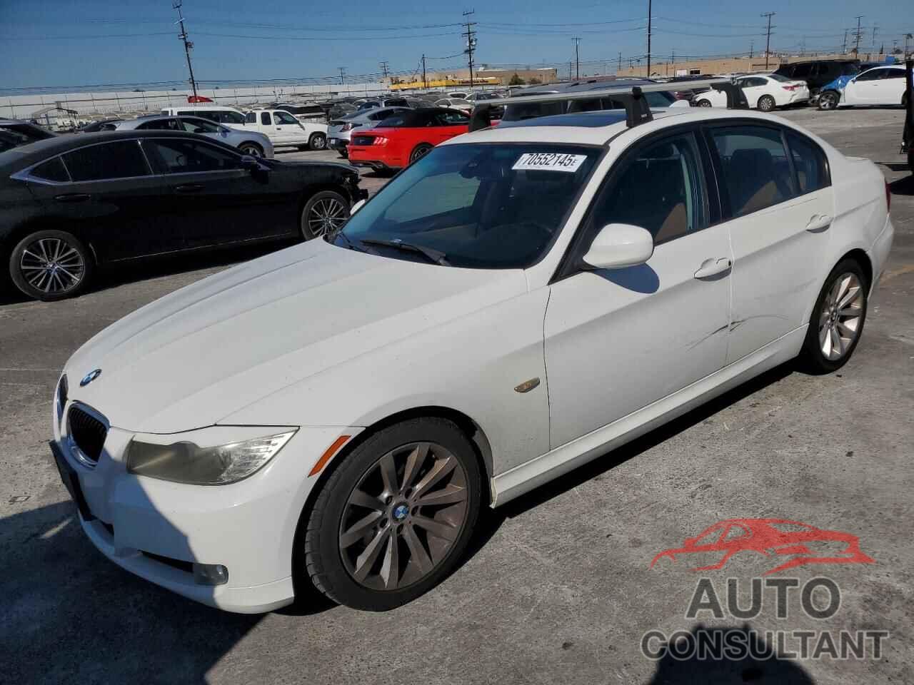 BMW 3 SERIES 2011 - WBAPH5G51BNM76430